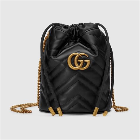 marmont bucket bag gucci|gucci marmont crossbody bag.